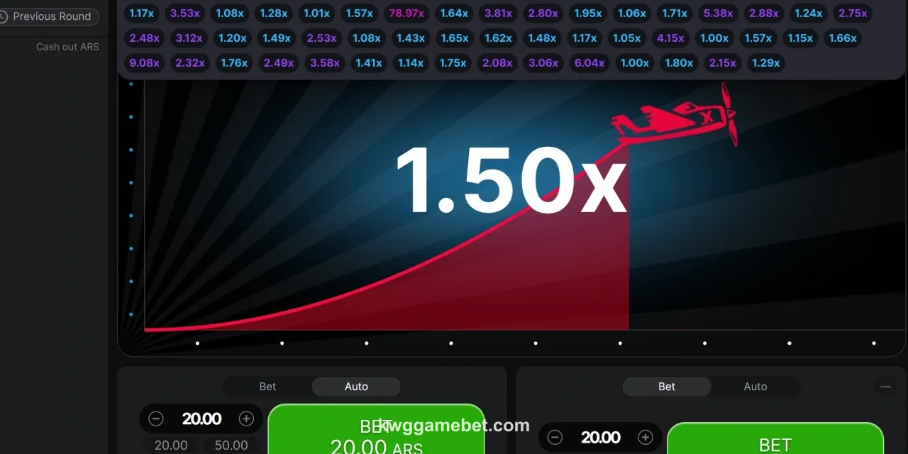 Kwg Game App Interface - Aviator Demo
